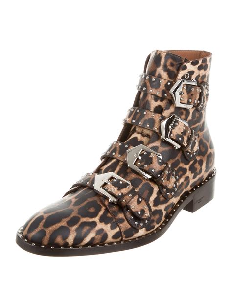 givenchy leopard boots|givenchy sandal boots.